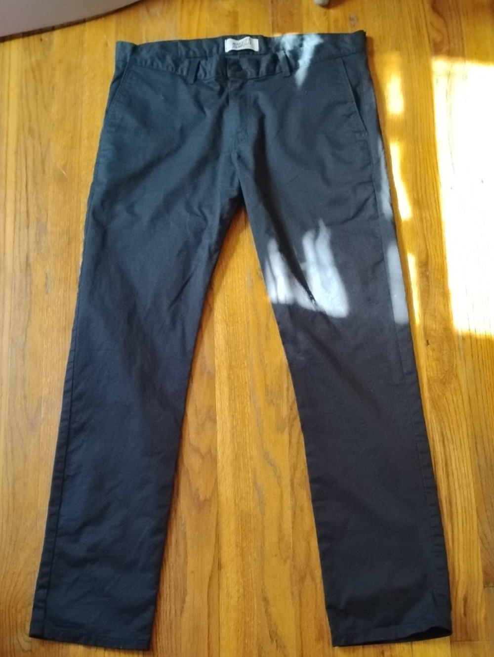 Naked & Famous Denim Blue Slim Chino Pants 36*30
